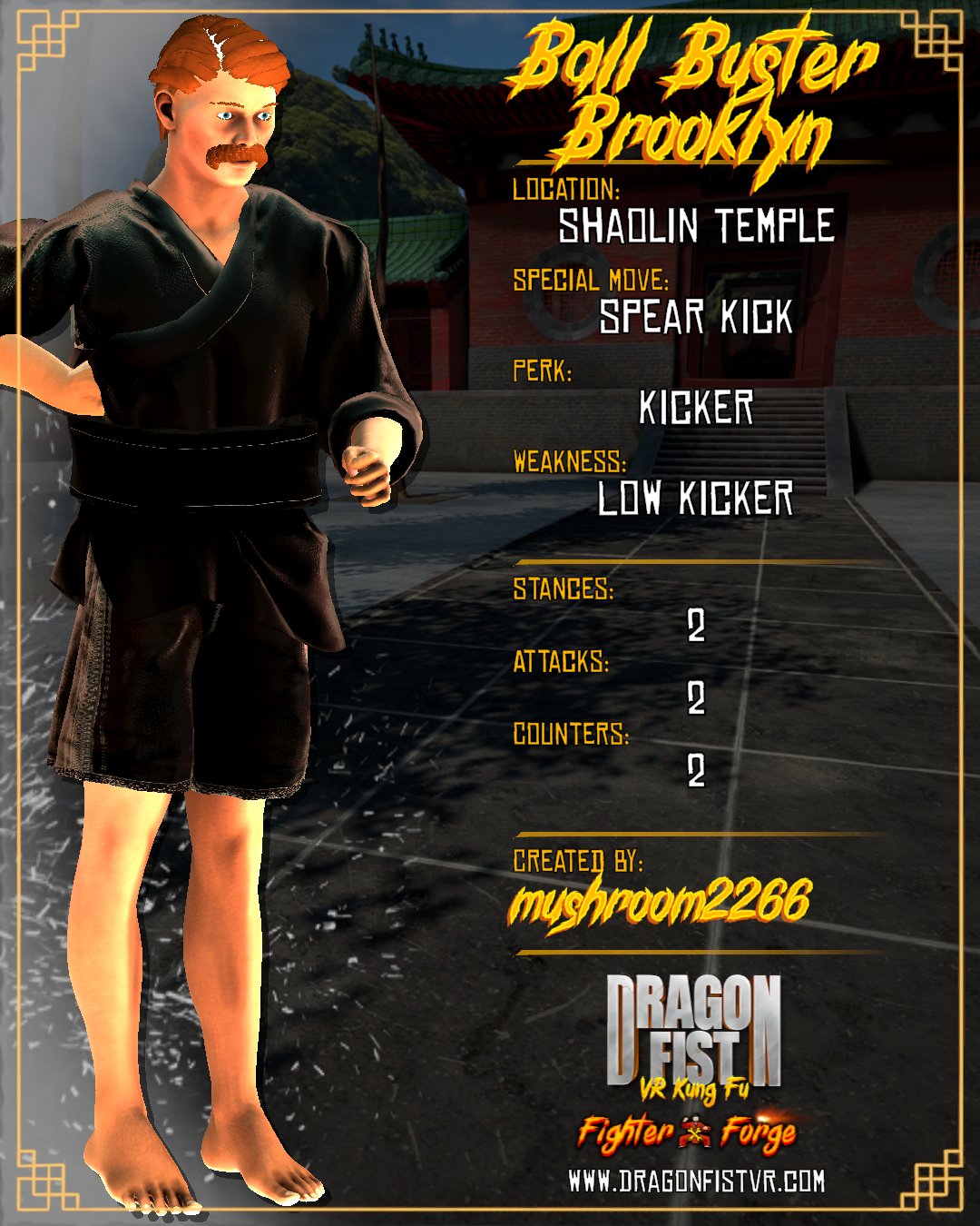 Ball Buster Brooklyn - Created By: mushroom2266